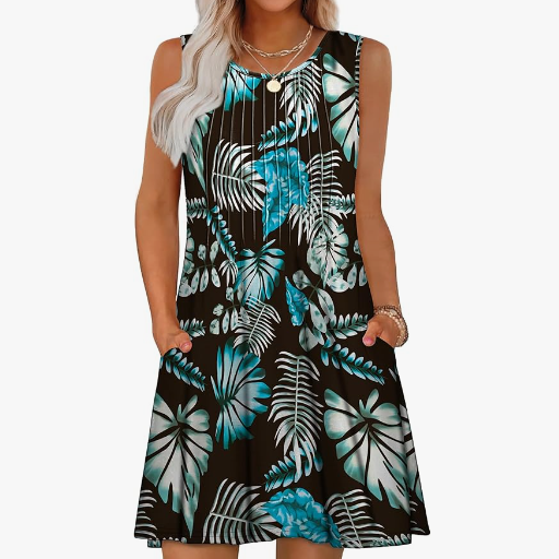 Loose Beach Vacation Dress-Effortless Comfort